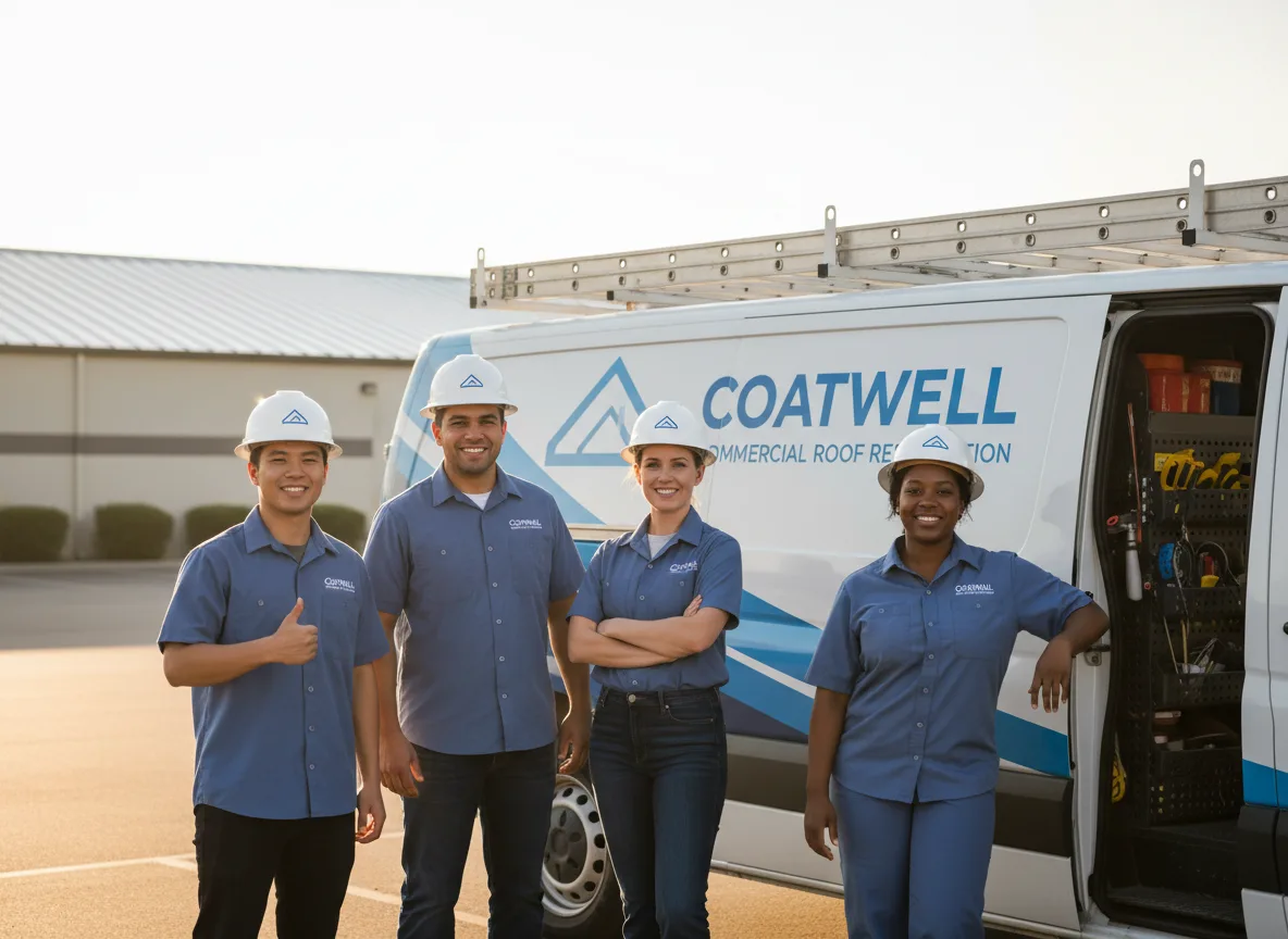 Commercial roof coating company in Wadesville, IN